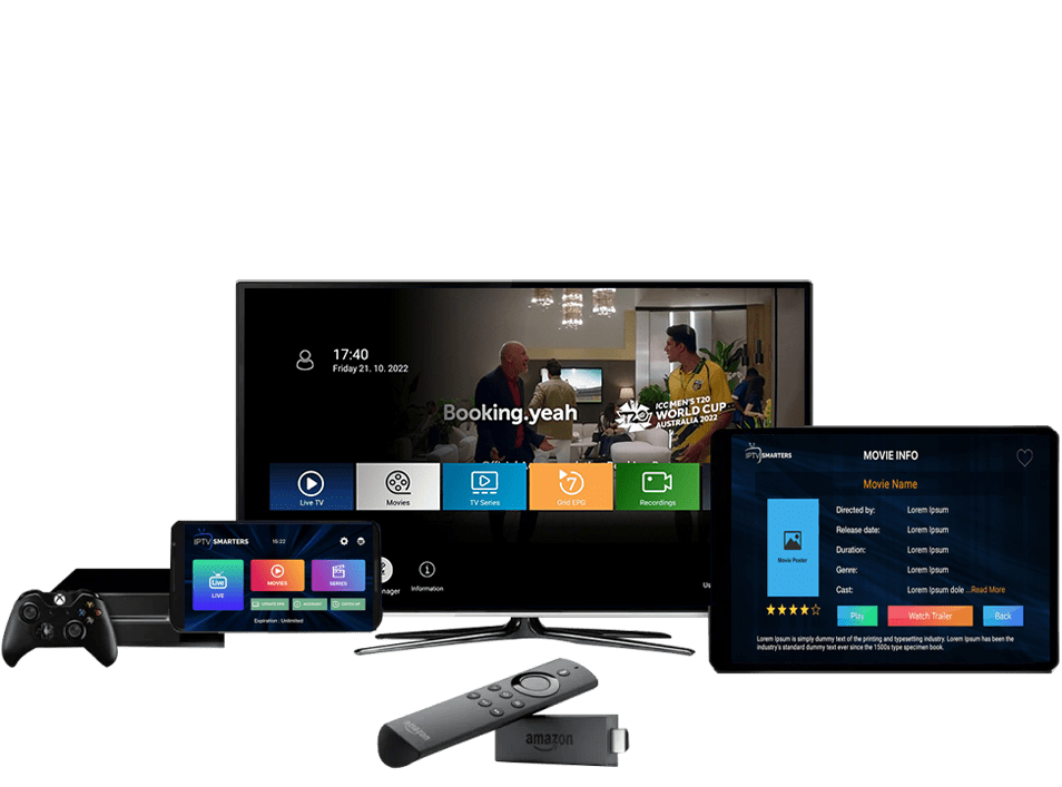 streaming services. iptv smarters pro